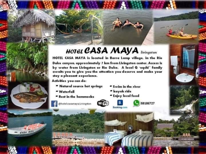 Casa Maya Lívingston Eksteriør billede
